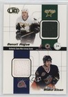 2001 Pacific Heads Up Game-worn Jersey Quads Benoit Hogue Blake Sloan Mike Keane