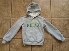 Lola And The Boys Size 8 Hoodie Relax Gray