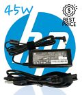 Genuine Hp Laptop Ac Adapter Power Supply Charger 19 5v 45w Blue Tip 741727-001