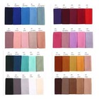 Plain Chiffon Hijab Scarf For Women 175x72cm 86 Colors