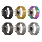 For Apple Watch Series Se 5 6 7 8 9 10 Luxury Magnetic Milanese Metal Band Strap