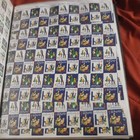 1961 American Lung Assoc Christmas 100 Stamp Sheet Seals Mnh
