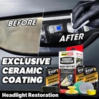 Xpertchemy Headlight Restoration Kit-headlight Cleaner Removing The Heavy-duty Y