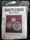 Carousel Shuttlebug Quick Tatting Kit 4  Tatted Snowflakes 903 1982 Usa Vintage