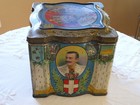 1902 Victoria King Edward Vii   Queen Alexandra  Wilhelm Ii Keens Mustard Tin