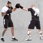 Curved Boxing Focus Mitts Leather Hook And Jab Training Pads For Mma Muay Thai