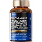 2 Pack Glucosamine Chondroitin Turmeric Msm Triple Strength Joint Support  240ct