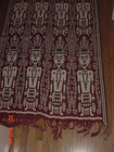 Vintage Iban Ceremonial Cotton Weaving Sarawak Borneo Indonesia