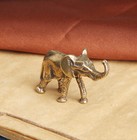 Elephant Animal Statue Brass Ornament Tabletop Statue Home Decoration Gift