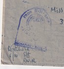 Ww2 Air Letter 1944 Hms Fabius Taranto Italy  Post Office Maritime Mail Censor