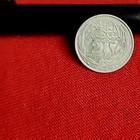 1917 Egypt 2 Piastres  Old Egyptian Silver Coin sultan Hussien Kamel 1335ah h87