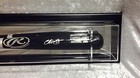 Premium Wall Mount Baseball Bat Display Case  Black Frame With Mirror Back