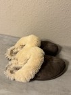 Ugg Womens Scuffette Ii Scuff Slipper Shoe Espresso Brown Suede Size 8