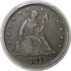 1875 Twenty Cent Piece   Pcgs Vf-30