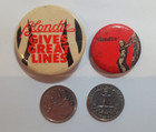 1970s-80s Blondie Promo Pinbacks Buttons Lot