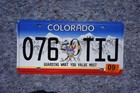 2009 Colorado Norad License Plate - North American Aerospace Defense Command
