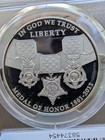 2011-p Medal Of Honor Silver Commemorative Dollar Pr69dcam Pcgs Proof