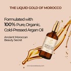 Moroccan Argan Oil 1 7fl Oz   100  Pure Cold-pressed   Argan Oil For Hair   Skin