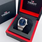 Tissot Men s Classic Prx 316l Blue Stainless Steel Watch T137 410 11 041 00