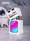 Zippo Collectible Smart Lighter W  Bluetooth Earbuds   Screen     Unique Gadget