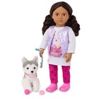 Our Generation Estella And Evi 18  Doll And Pet Puppy Set