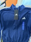 Adidas Tricot Track Jacket Size Youth L 14-16 Natural Nwt