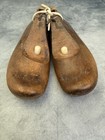 Antique Vintage Wooden Shoe Molds Industrial Pair Marked 29 817 317