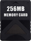 256mb Megabyte Memory Card Data For Sony Playstation 2 Ps2 Slim Game Console