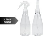 Small Spray Bottles 7oz Pet Plastic Round Shape Mist Sprayer