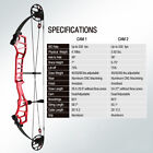 Target Compound Bow Archery 40-60lbs 330fps Rh Lh Let-off 75  Hunting Shooting