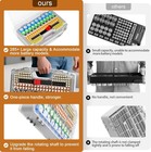 Battery Organizer Storage Holder Box Case With Tester New Ultra-large 285