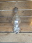 Mercury Glass  Bird Silver Hand Blown Stand Alone