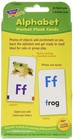 Trend Enterprises Alphabet Pocket Flash Cards 56 Self-checking Cards Ages 6 