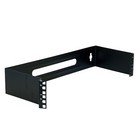 2u 2ru Hinged Patch Panel Wall Mount  usa Seller  Includes Square Nut  Screws
