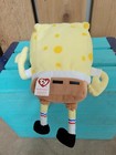 Ty Beanie Baby - Spongebob Thumbsup  With Tush Tag Plush Cartoon 2004