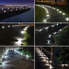 Claoner Solar Driveway Lights Outdoor Sidewalk Avenue Dock Deck Steps Lamp Ip68