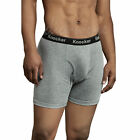 2 4 6 Pack Men Knocker Black Grey Boxer Briefs Underwear Lot 100 cotton S-3xl