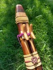 Native American Double Drone Flute  Key A 432 Hz