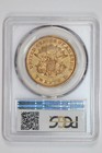 1853  20 Gold Liberty Double Eagle Pcgs Au50 Cac
