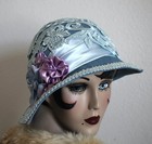 1920s Vintage Style Flapper Lace Hat