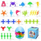 Bath Toys - 27 Pcs Suction Cup Toys Bath Toys Shower Toys For Kids Ages Toys For