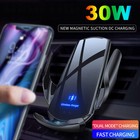 Us 30w Fast Car Wireless Charger Phone Holder Bracket For Iphone Air Samsung S25