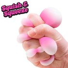 Dippin    Dazzler Eggs Easter Color Changing Squishy Stress Toy Nosey Posey Pink
