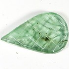 33 30 Ct Natural Green Fluorite Carved Pear Cabochon Gemstone 21x33x4 Mm Kl_356