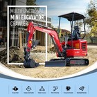 Hy18b Free Ship 1 8ton Diesel Mini Excavator Kubota D722 Engine 5 Accessories