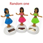 Fashion Solar Powered Dancing Hula Girl Swinging Bobble Home Car Decor Toy Gift