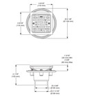 Brizo Brilliance Luxe Gold Bt062415-gl 4  Tile-in Square Shower Drain