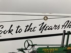 Andy Rooney John Deere Tractor Porcelain Sign Look To The Years Ahead 12 5x11  