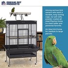 Prevue Pet Products Wrought Iron Select Bird Cage Black Hammertone