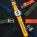 Trail Silicone Band For Apple Watch Ultra 3 2 49mm Strap 46 45 44mm S 1-11 Sport